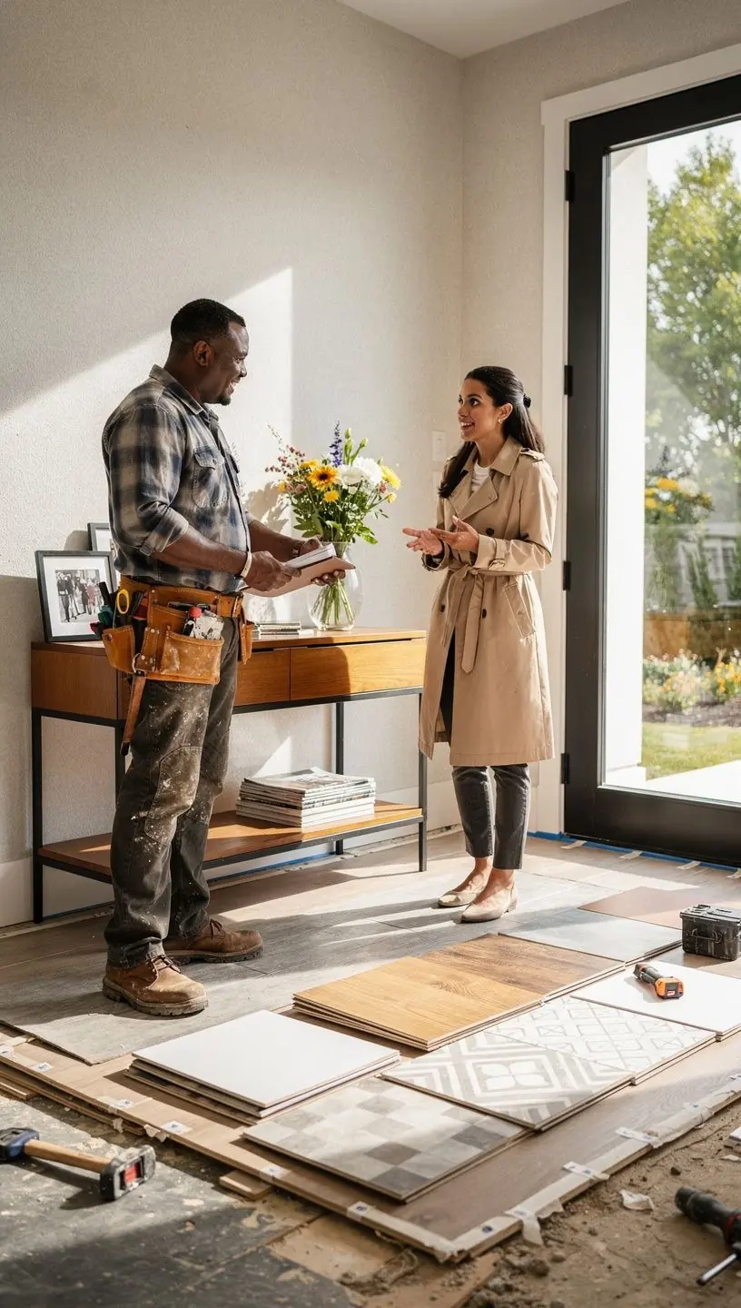 Рабочий кабинет с эргономичной мебелью и организованным пространством