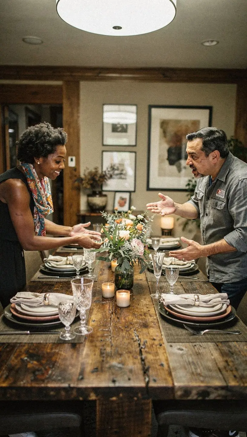 Коридор с оригинальными декорациями и стильными элементами освещения